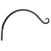 Style Selections Black Iron Curved Plant Hook - 12-in