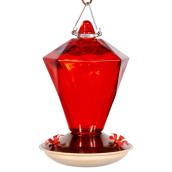 Abreuvoir à colibris, diamant, 20 oz, rouge