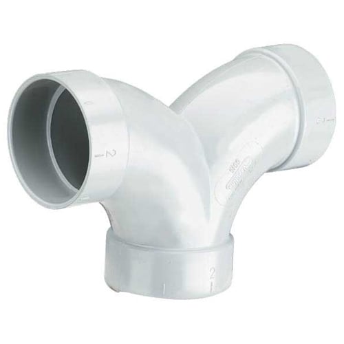 Raccord De Tuyau En PVC Pour Aspirateur Central - Blanc, Diamètre 50,8 Mm, Connexion Extérieure/extérieure