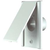 Wall Inlet for Central Vacuum System - 2'' - Almond