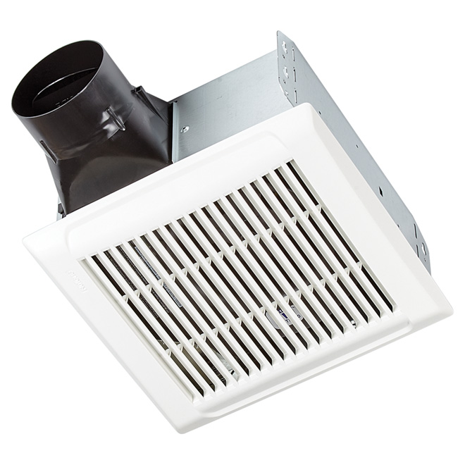 NUTONE Ventilateur de salle de bain, Série «Invent», 90 PCM ARN90C RONA