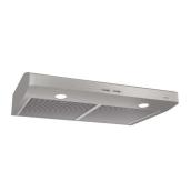 Broan Corteo 30-in Undercabinet Range Hood - 300 CFM - Stainless Steel