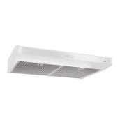 Broan Undercabinet Range Hood 30-in - 375 Max CFM (White)
