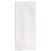 Débarbouillettes en coton Allure, blanc, paquet de 2