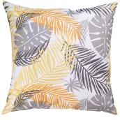 Coussin décoratif pour patio, polyester, 17