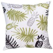 Coussin décoratif pour patio, polyester, 17