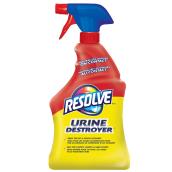 Nettoyant pour tâches d'animaux et d'humains Urine Destroyer de Resolve, neutralise les odeurs, 946 ml