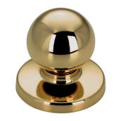 Richelieu Traditional Knob - 1.25-in - Metal - Antique English