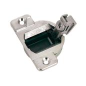 Richelieu Compact Self-Closing Metal Hinges - 110° Angled Overlay - Spring Mechanism - 3/4-in T