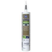 GE Silicone II 299-ml Concrete and Masonry Sealant - Light Grey