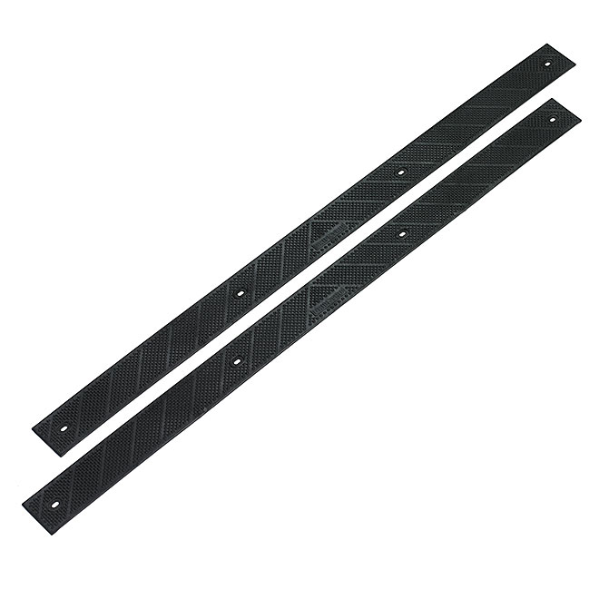 Bandes antidérapantes Grip Strip, durables, noires, 2 par paquet, 2 po de large x 32 po de long