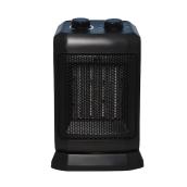 Utilitech Portable Electric Ceramic Heater 1500 W black