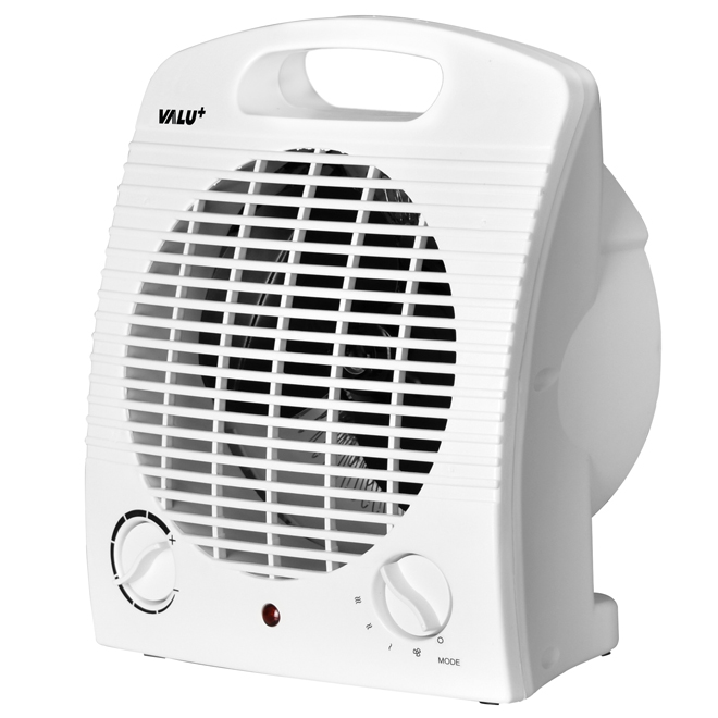 Appareil de chauffage VALU+ compact en céramique 1500 W blanc