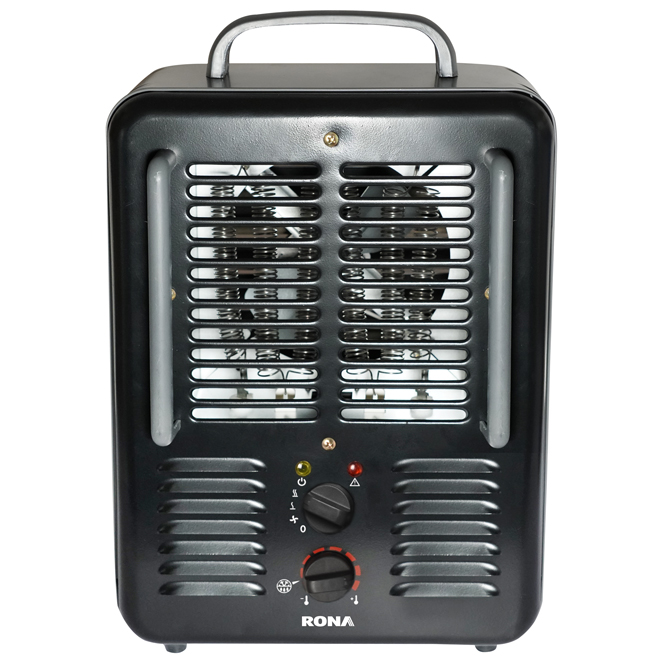 Utilitech Compact Heater Metal 1500 W Black BNS-15D | RONA
