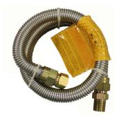 Gas Connector - Dryer - 1/2" x 3/8" x 48" - MIP x FIP