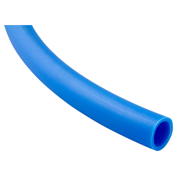 Waterline Flexible Blue Polyethylene Pipe - 3/4-in x 7/8-in x 100