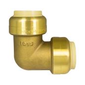 Waterline 3/4-in x 3/4-in Quick Connect 90-degree Elbow Fitting