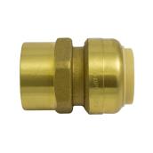 Waterline 3/4 in x 3/4 in Brass Quick Connect Adapter