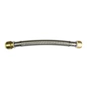 Waterline 3/4-in x 12-in Quick Connect Water Heater Hose