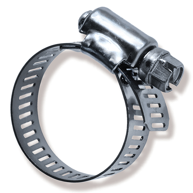 Waterline 2 5/8-in to 4 1/2-in diameter Stainless Steel Hose Clamp