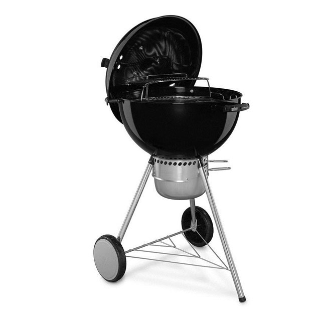 Barbecue au charbon Weber Master-Touch, acier, 22 po, 443 po², noir
