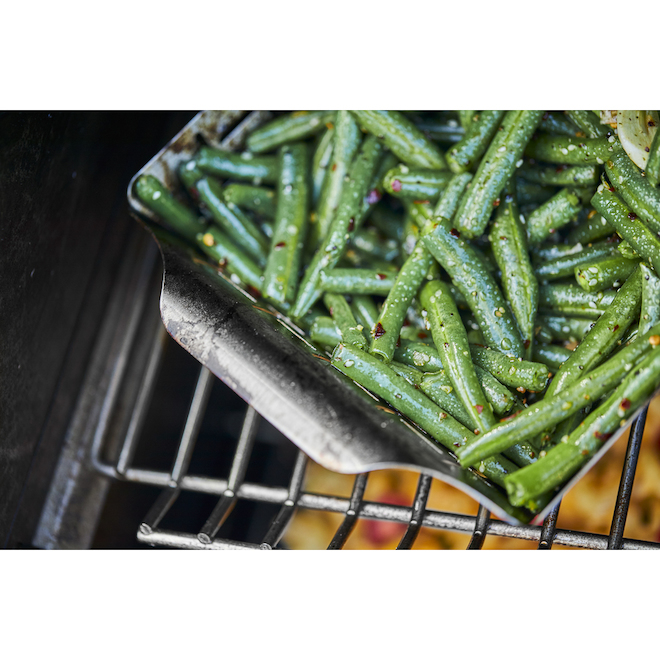 Panier à légumes Weber pour barbecue, acier inoxydable