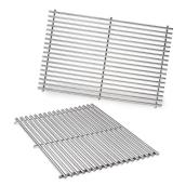 Weber 2-Pack Rectangle Stainless Steel Cooking Grate