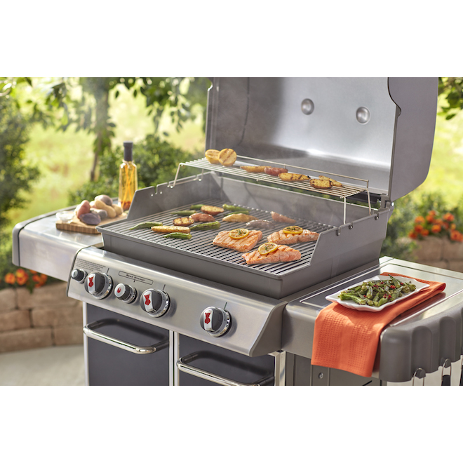 Weber 2-Pack Rectangle Stainless Steel Cooking Grate