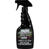 Agent polissant pour l'acier inoxydable Weber, noir, 355 ml