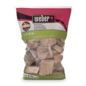 Morceaux de bois de pommier à fumer Weber, sac de 4 lb