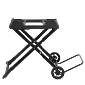 Weber Q Black Steel Portable Cart for Weber Portable Grills