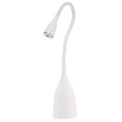 Lampe de bureau DEL, col de cygne, 5W, blanc