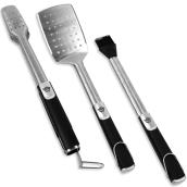 Pit Boss Soft Touch 3-Piece Stainless Steel Tool Set