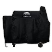 Pit Boss Pro Series Black Polyester BBQ Cover - 63-in x 49.7-in x 34.5-in