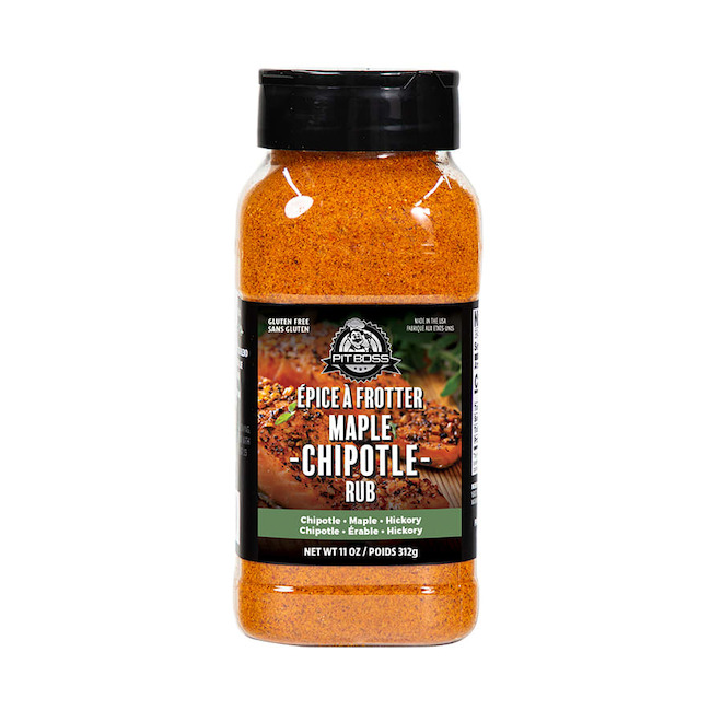 Pit Boss Maple and Chipotle Rub Spice - 312-g