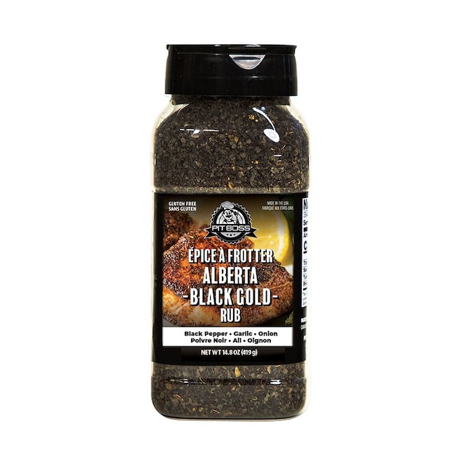 Épices à viande à frotter Alberta Black Gold de Pit Boss, 419 g