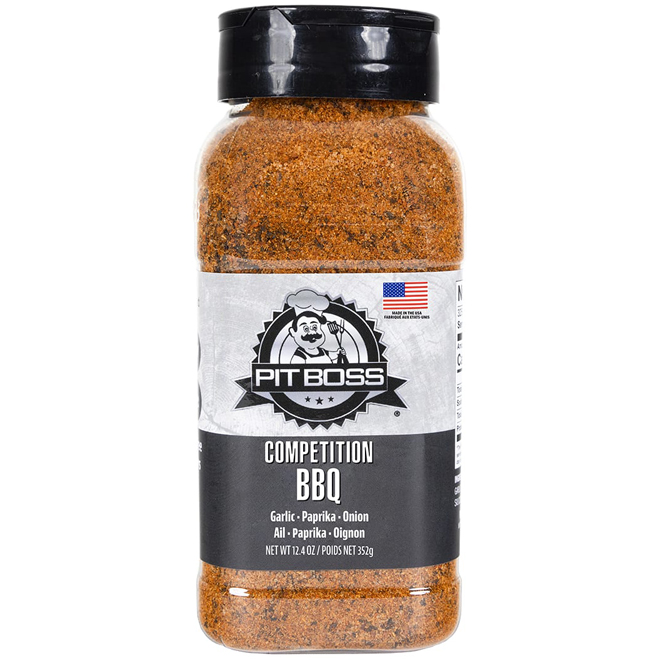 Mélange d'épices à frotter Ail paprika oignon Pit Boss, 12,4 oz