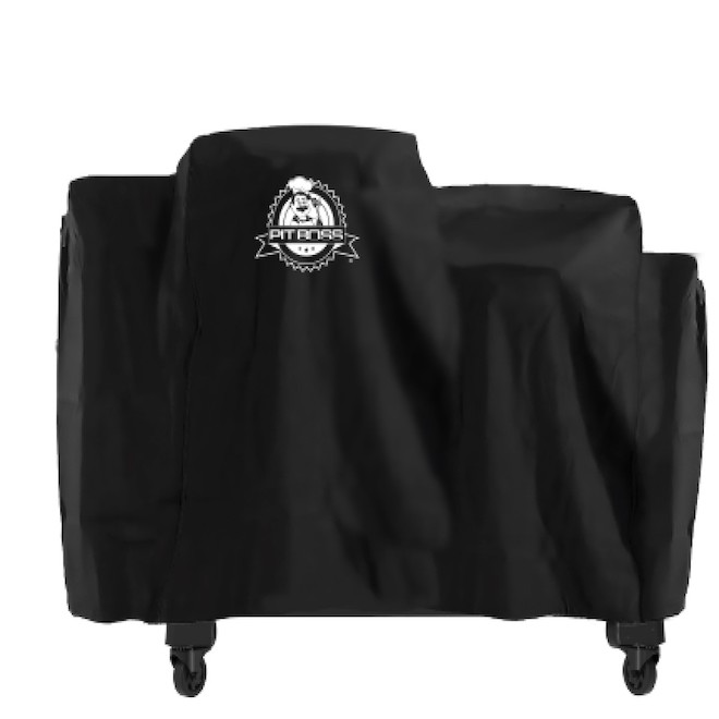 Pit Boss Platinum KC Combo Smoker Cover in Black Polyester