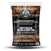 Granulés de bois franc Pitt Boss 100 % naturels pour barbecue, mélange de compétition, 20 lb