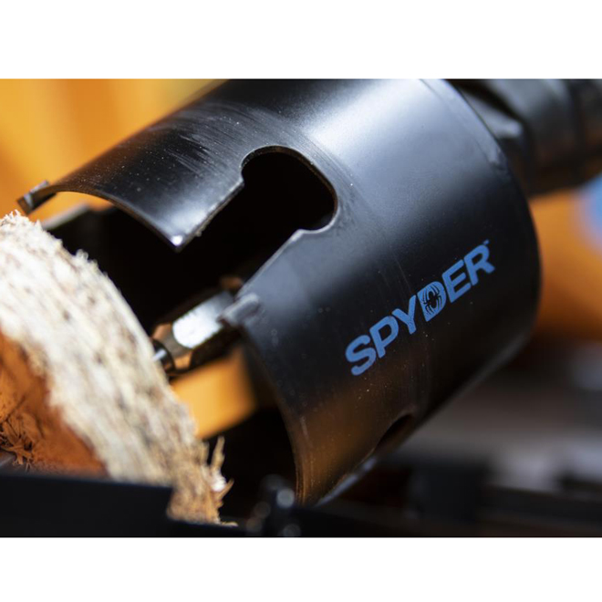 Spyder 14-Piece Carbide Tip Arboured Hole Saw Kit with Hard Case StorageSet