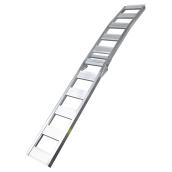 Load It Center Folding Arched Loading Ramp with Safety Strap - Aluminum - 750-lb. Capacity - 12-in W x 90-in L