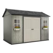 Cabanon en polypropylène My Shed, 11' x 7 1/2', gris