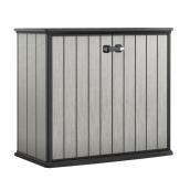 Keter 4.58 L x 3.92-ft H Grey Resin Horizontal Garden Shed - 8-ft² Capacity