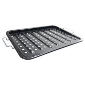 Grillpro 11 x 14-in Barbecue Grill Topper - Black