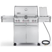 Natural Gas BBQ - 580 sq.in. - 88,800 BTU - Stainless Steel