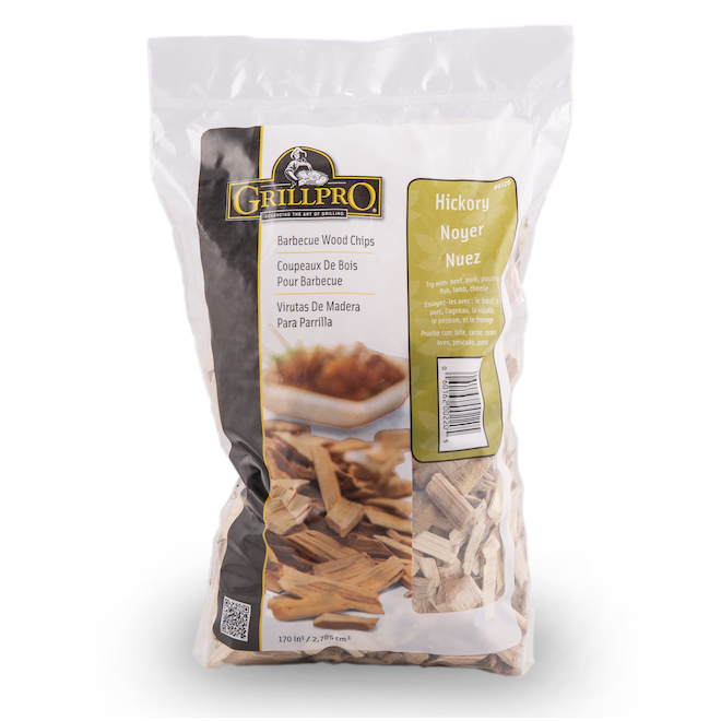 GRILLPRO Grill Pro Hickory Wood Chips - 2.63 lb 00220 | RONA