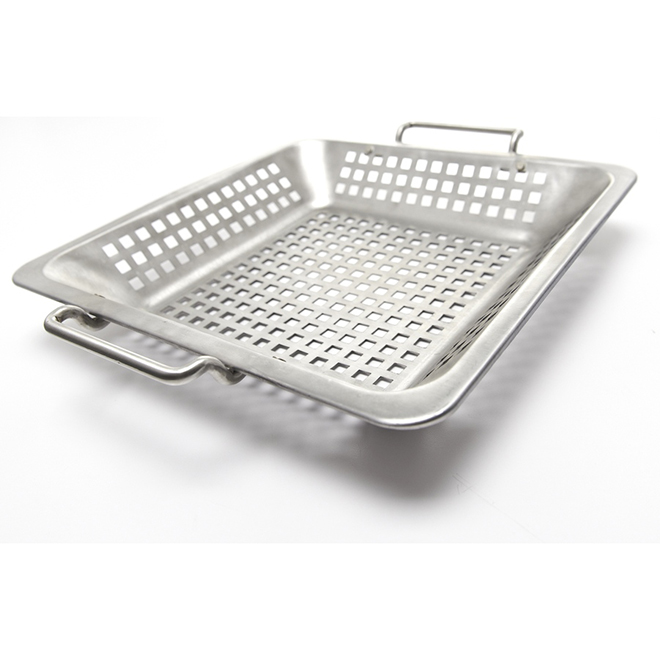 Broil King BBQ Grill Wok - Stainless Steel - 12 in x 12 in