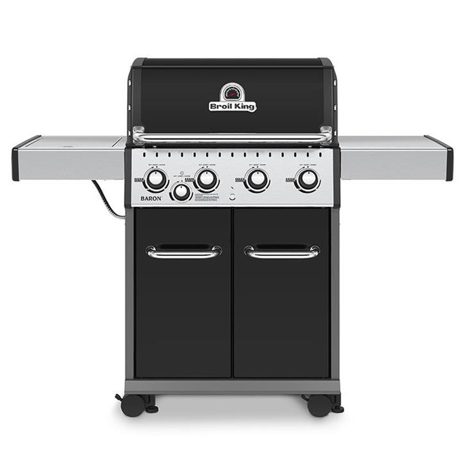 Broil King Baron 440 4 Burner Natural Gas Grill With Side Burner 922167   16665903 L 