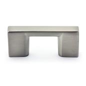 Richelieu 1-1/4-in Contemporary Brushed Nickel Cabinet Pull