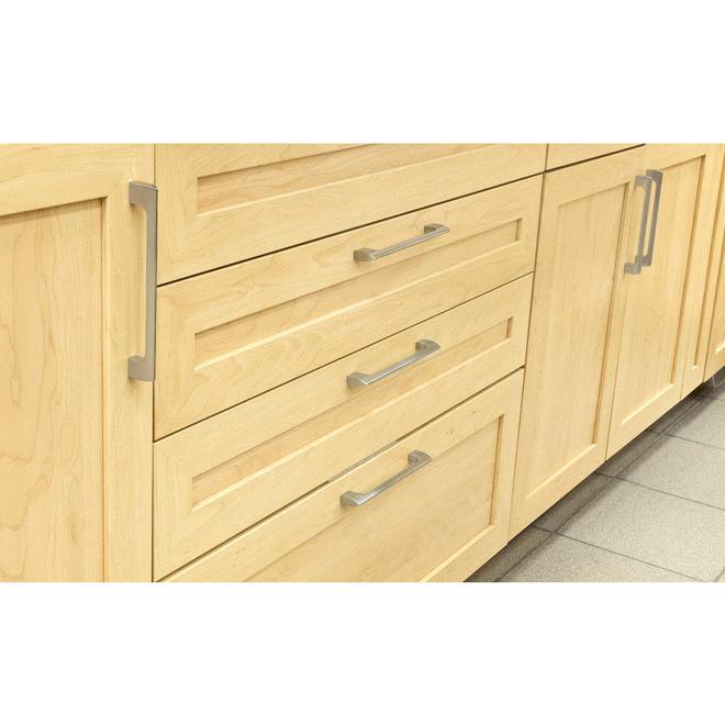 Richelieu 5-in Contemporary Polished Nickel Cabinet Pull